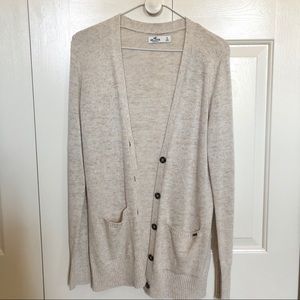 Hollister Button Cardigan Small
